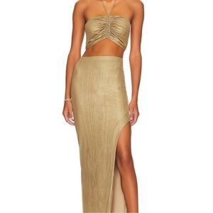 Revolve skirt & top set NWT